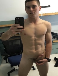 Naked boy with a sexy body