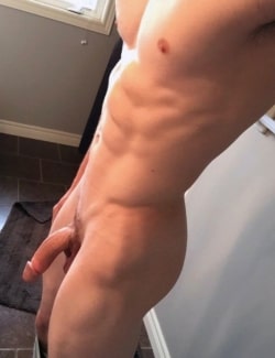 Nice dick and a muscular body