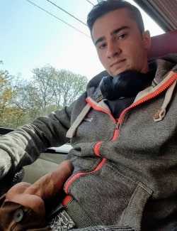 Cock out on the bus